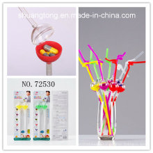 Party Decoration Tableware Reusable Multifunctional Plastic Drinking Straw